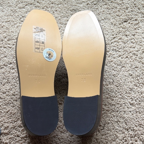 Everlane Women's Brown Leather Loafers - Picture 4 of 7